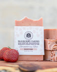 Best Selling Strawberry Rose Body Bar - Mayberry Farms