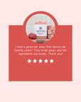 Best Selling Strawberry Rose Body Bar - Mayberry Farms