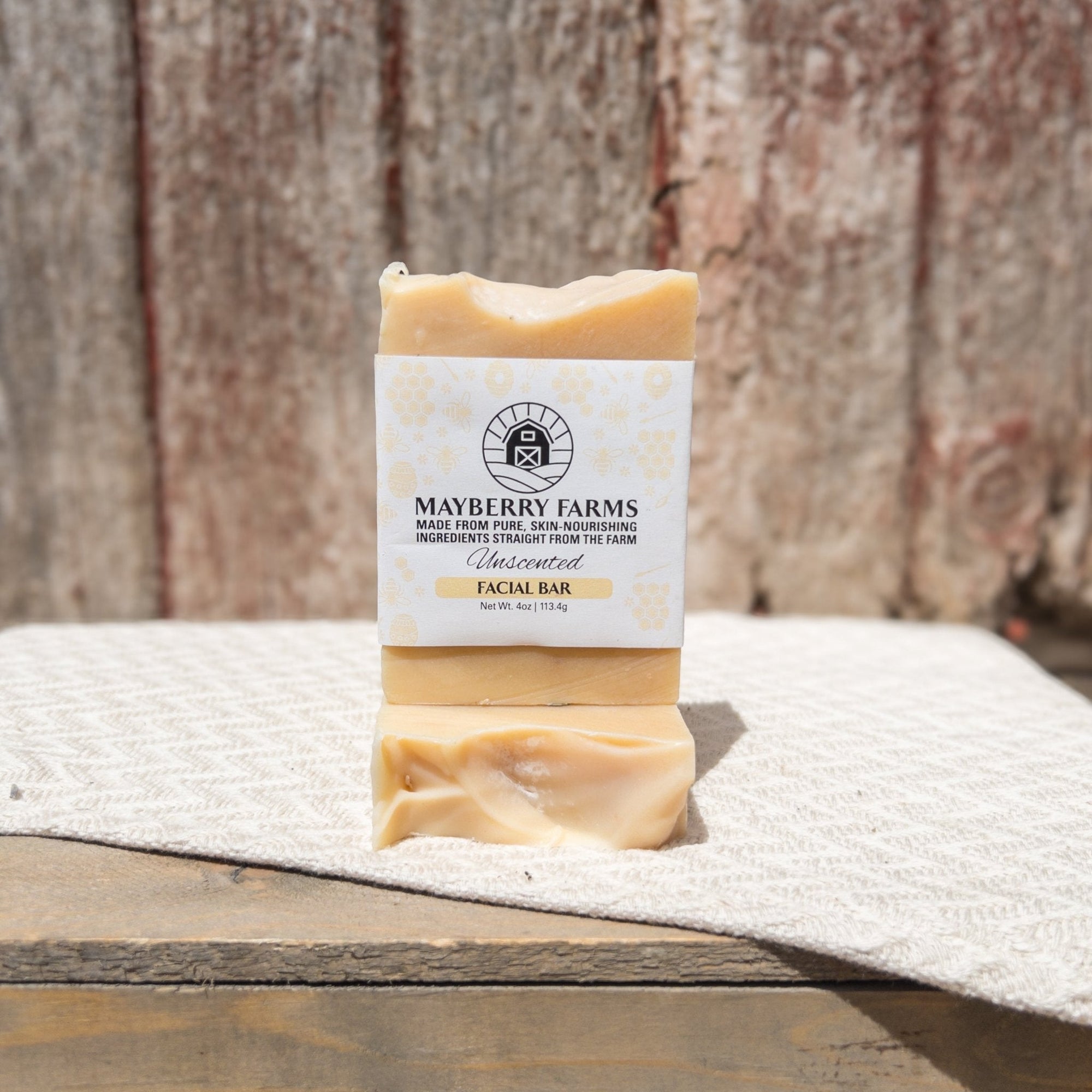 Goat Milk, Raw Honey and Tallow Facial Bar Soaps - Mayberry Farms