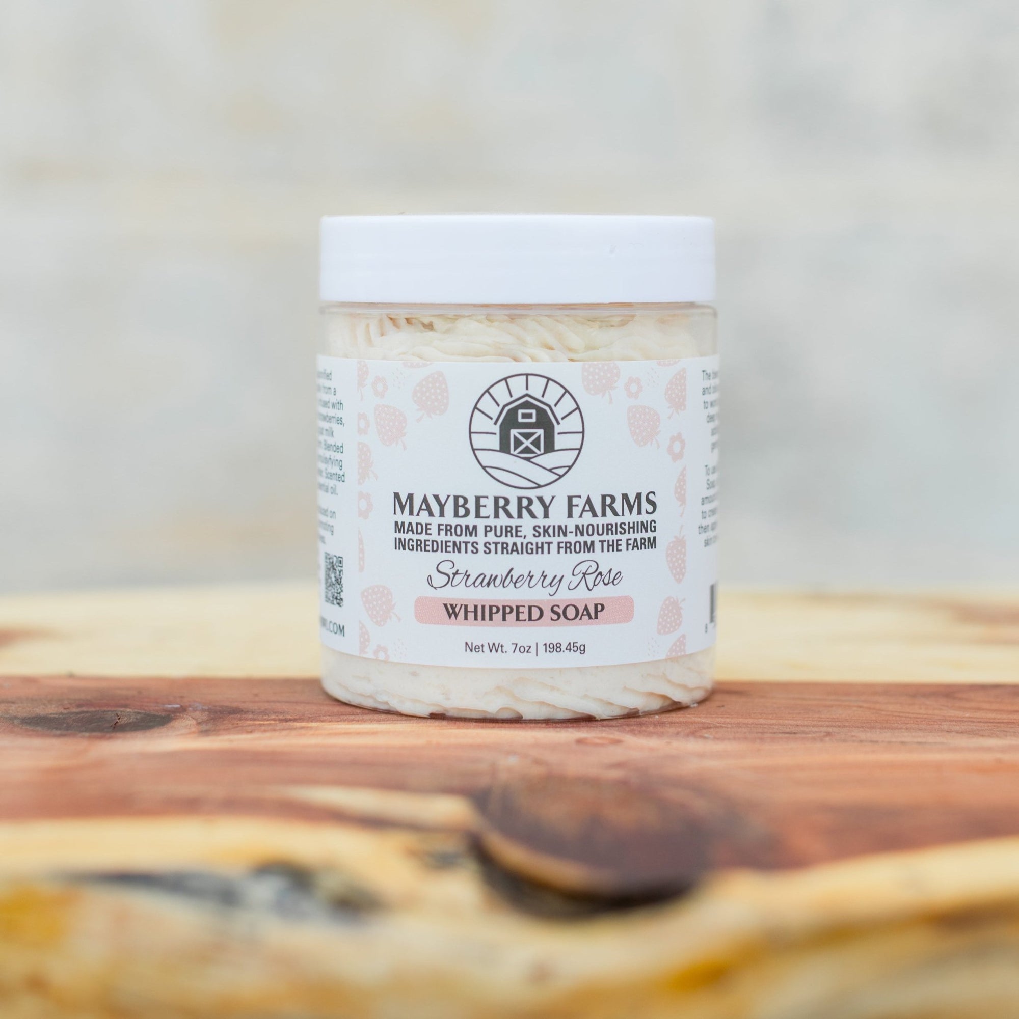 Whipped Soap & Shaving Cream with Goat Milk & Honey - Mayberry Farms
