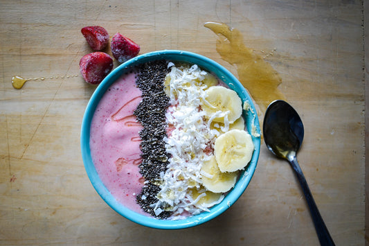 Easy Strawberry Smoothie Bowl - Mayberry Farms