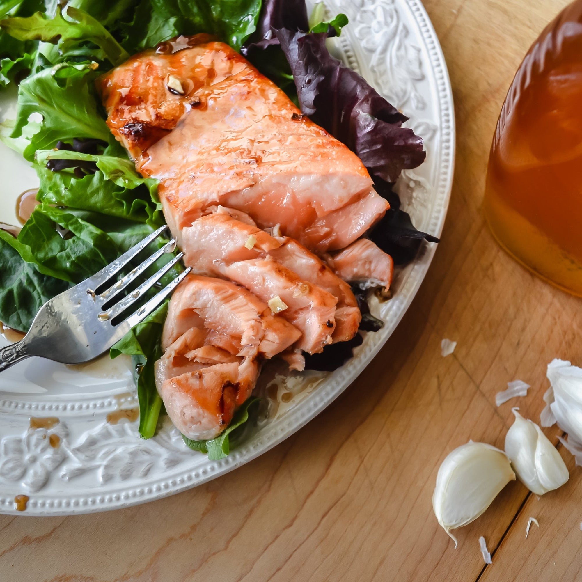 Honey Garlic Salmon - Mayberry Farms