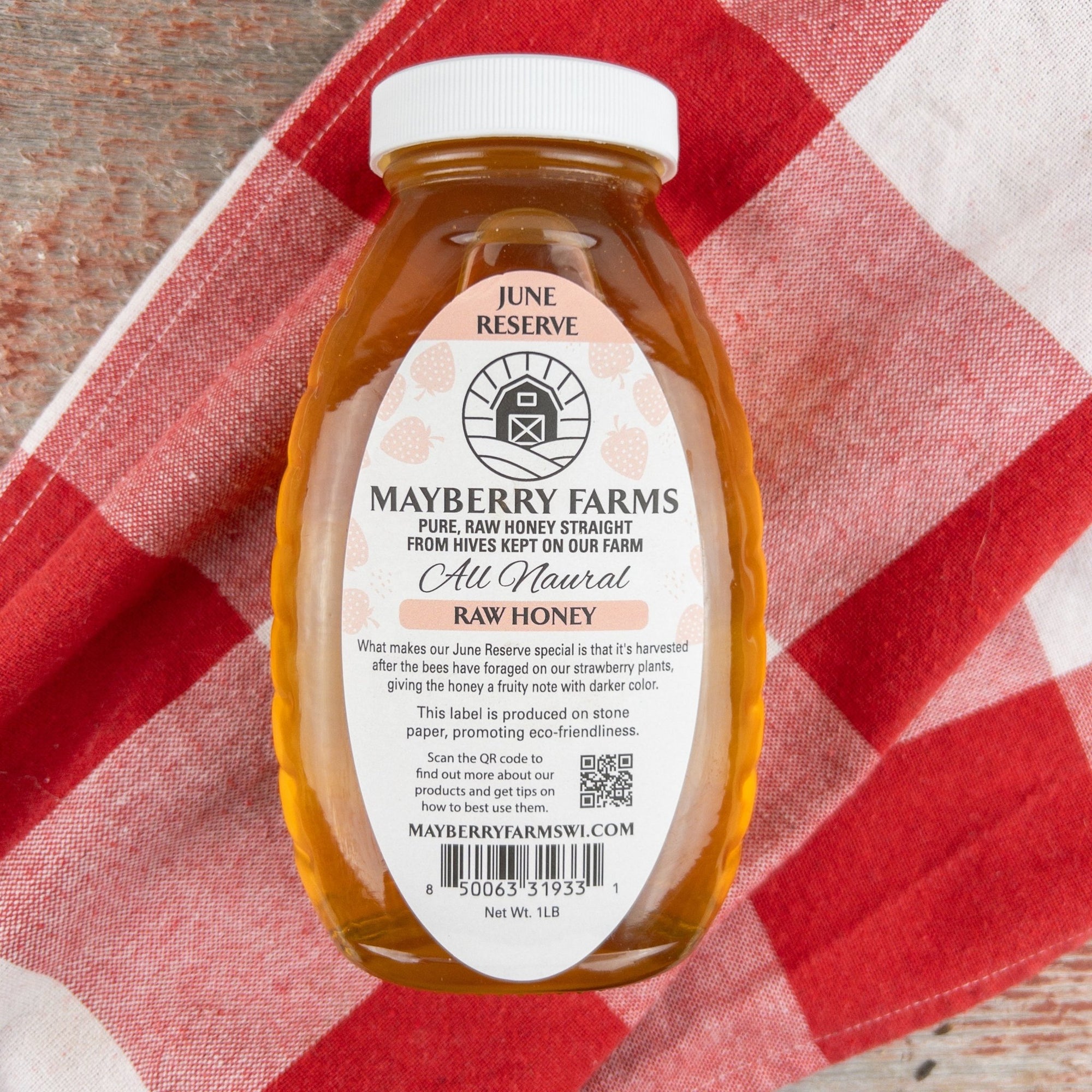 2024 June Reserve Raw Honey - Mayberry Farms