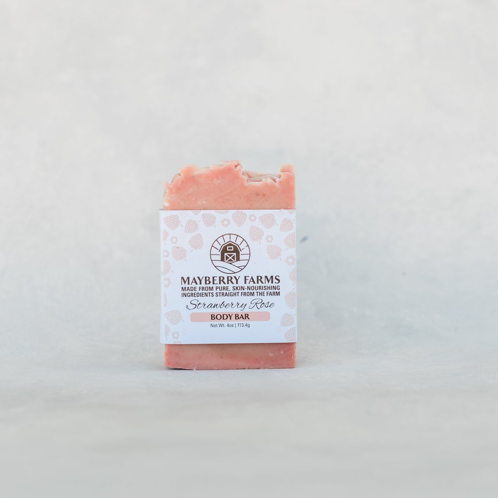 Best Selling Strawberry Rose Body Bar - Mayberry Farms