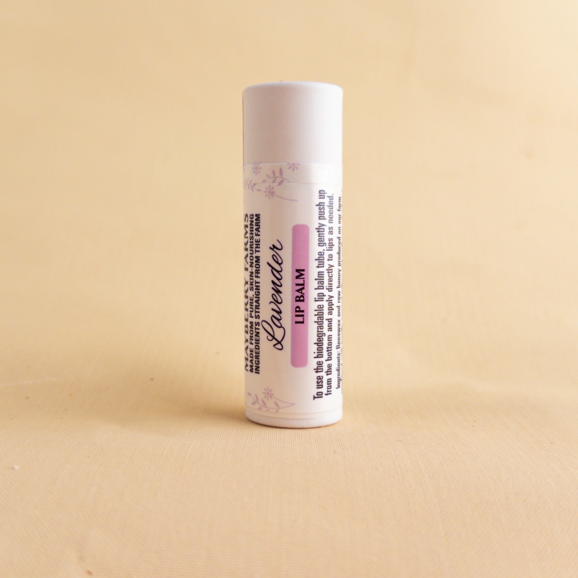 Classic tallow, honey, and beeswax lip balms - Mayberry Farms