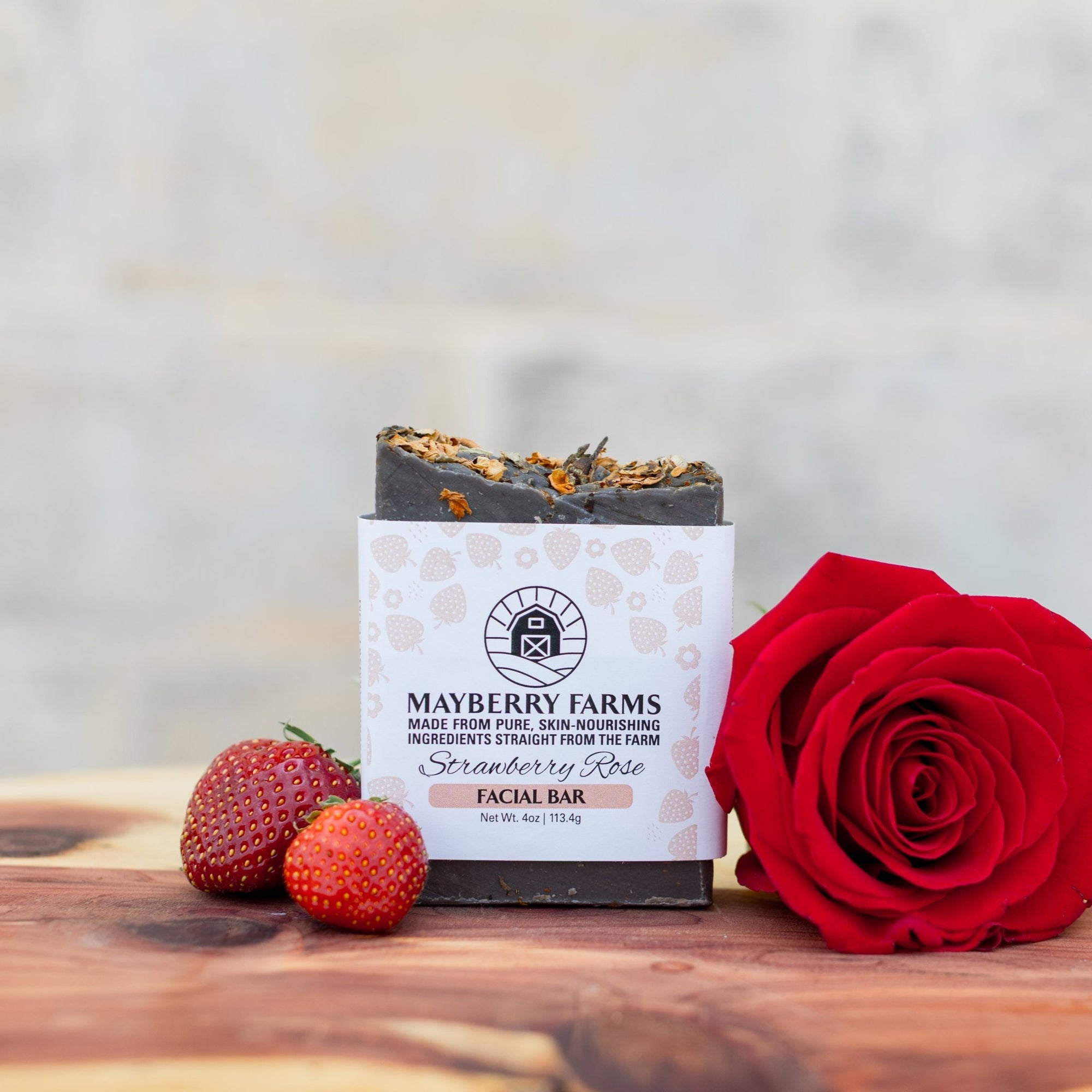 Facial Bar Soap with Goat Milk, Tallow and Honey - Mayberry Farms