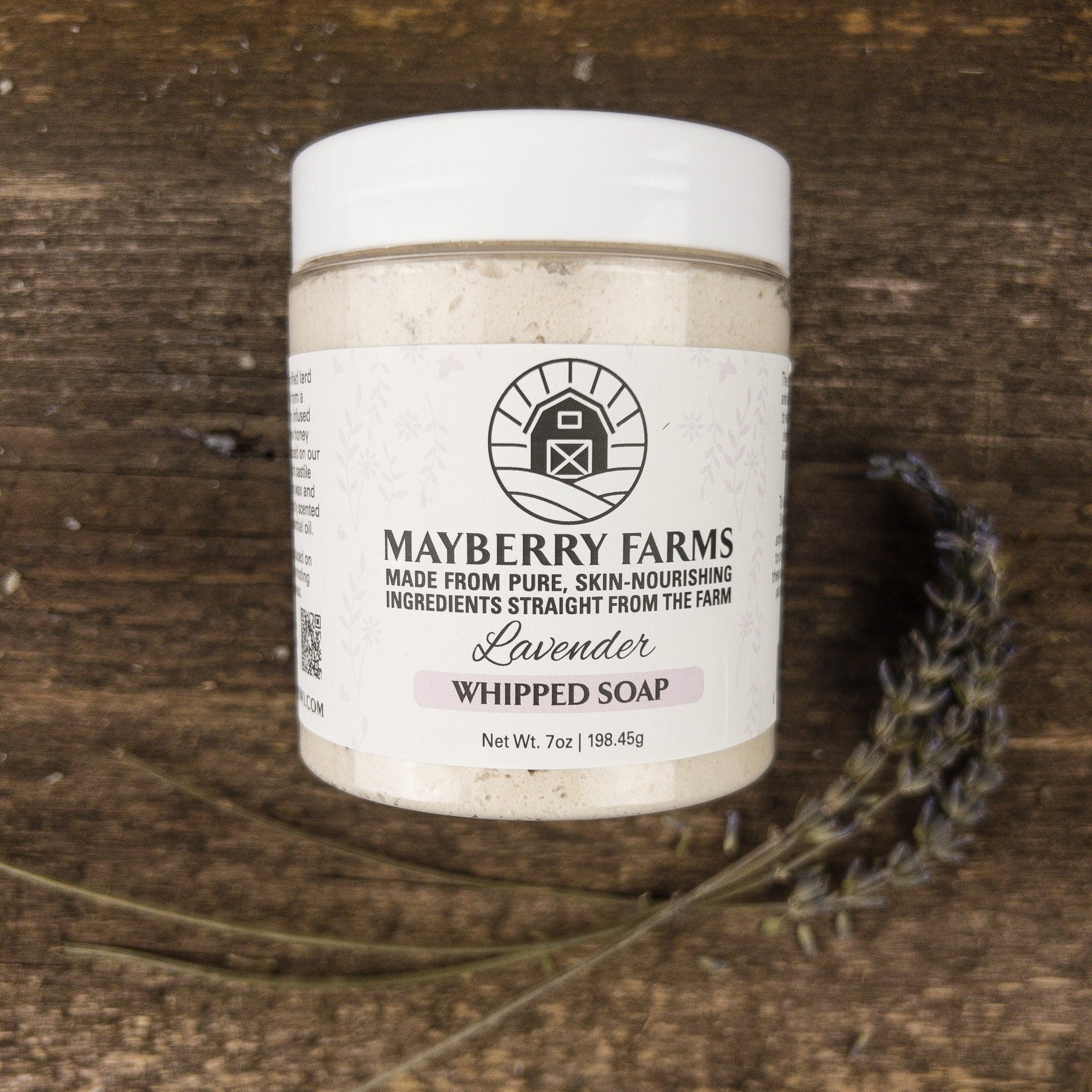 Goat Milk and Raw Honey Whipped Soap and Shaving Cream - Mayberry Farms