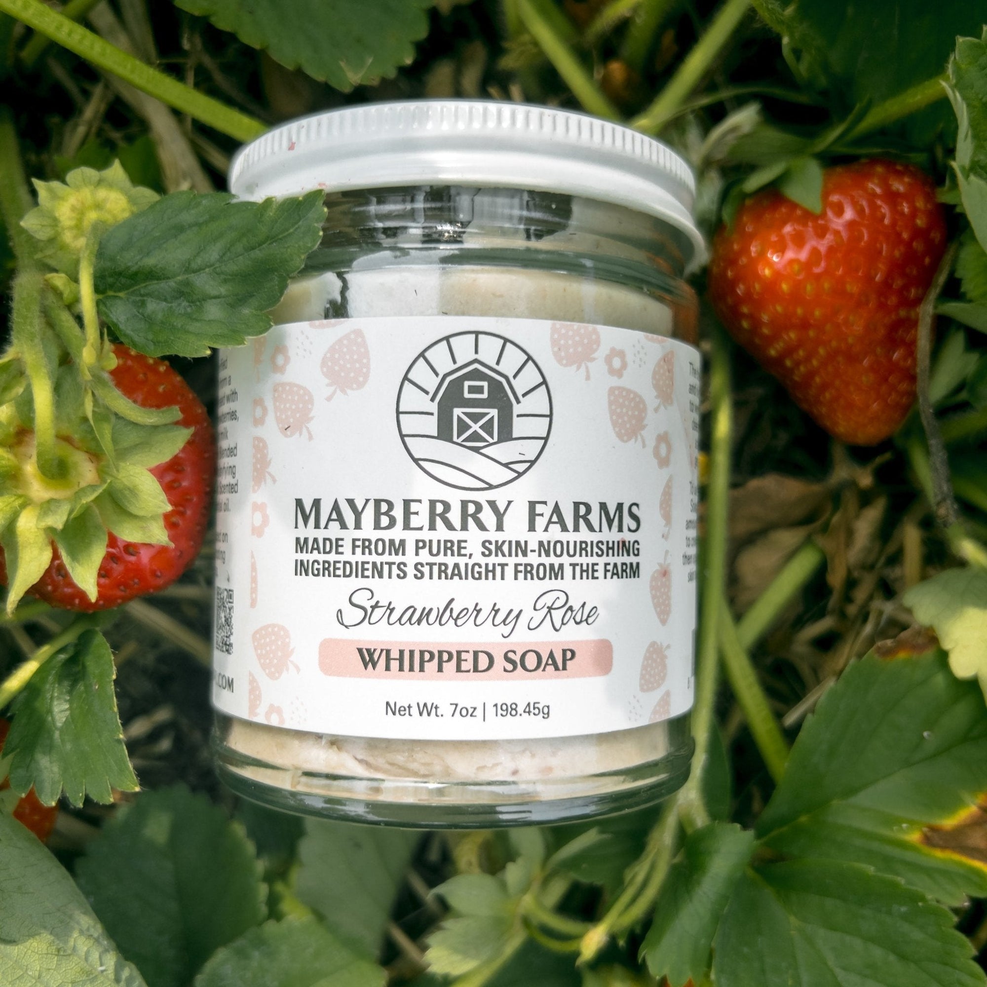 Goat Milk and Raw Honey Whipped Soap and Shaving Cream - Mayberry Farms