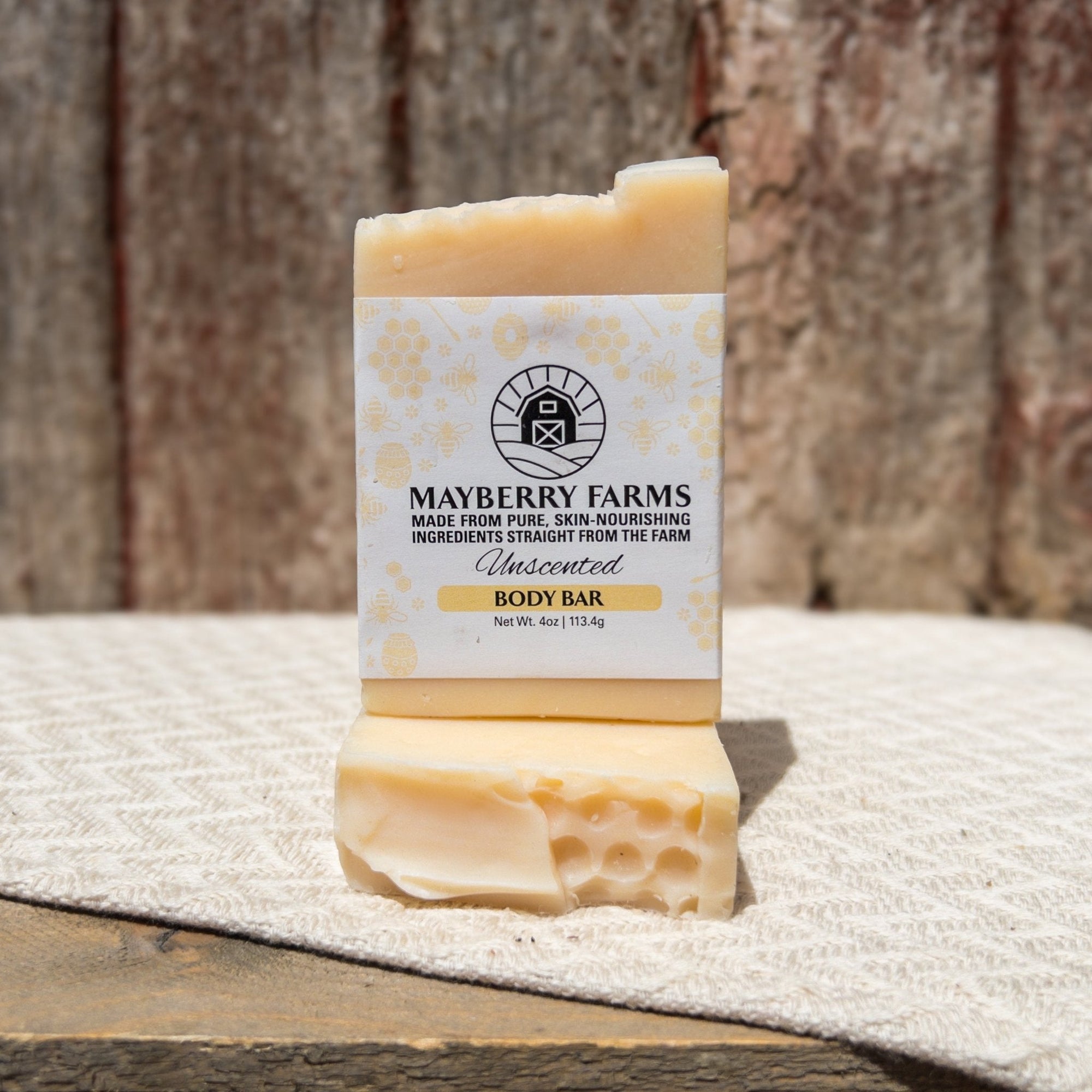 Goat Milk, Raw Honey and Lard Body Bar Soaps - Mayberry Farms