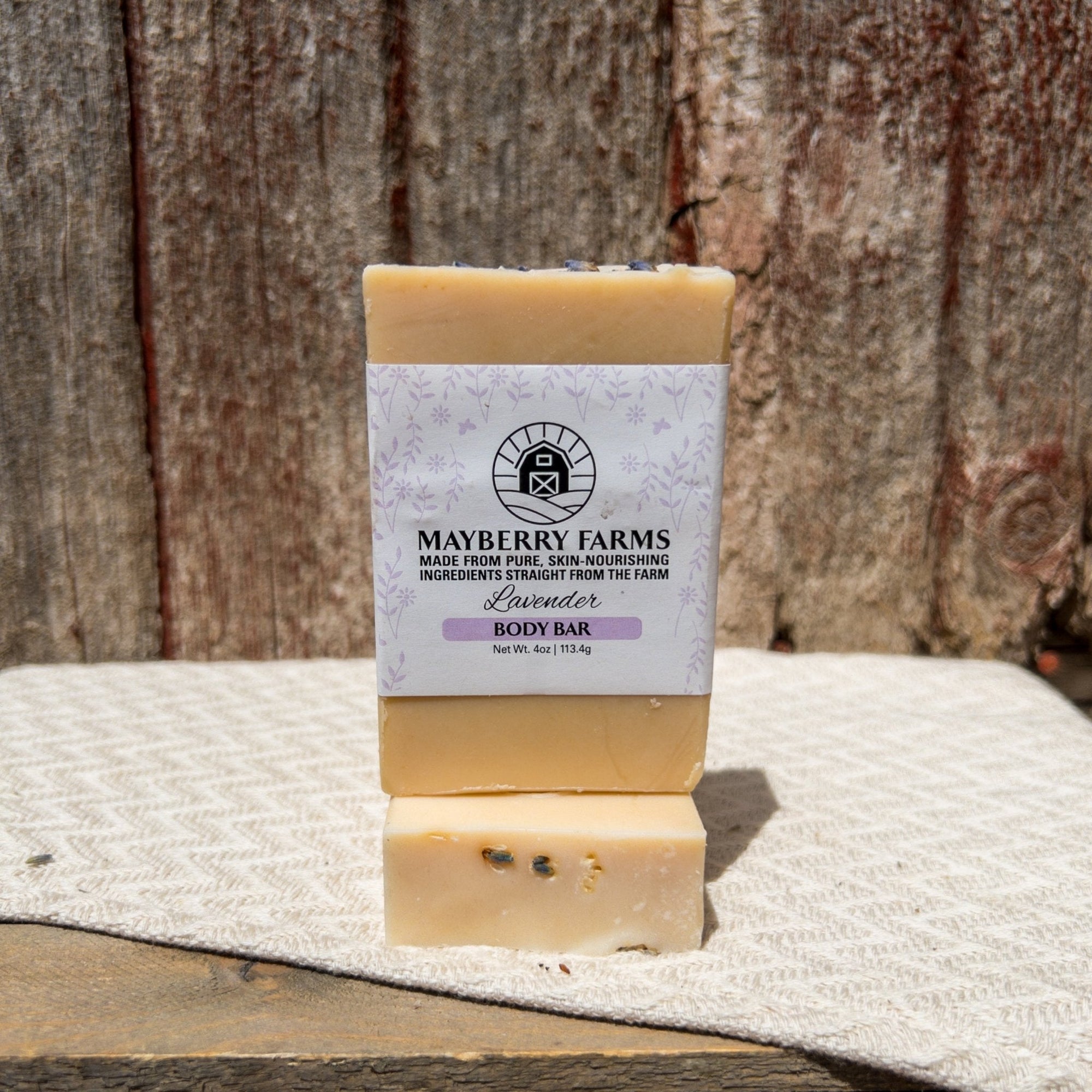 Goat Milk, Raw Honey and Lard Body Bar Soaps - Mayberry Farms