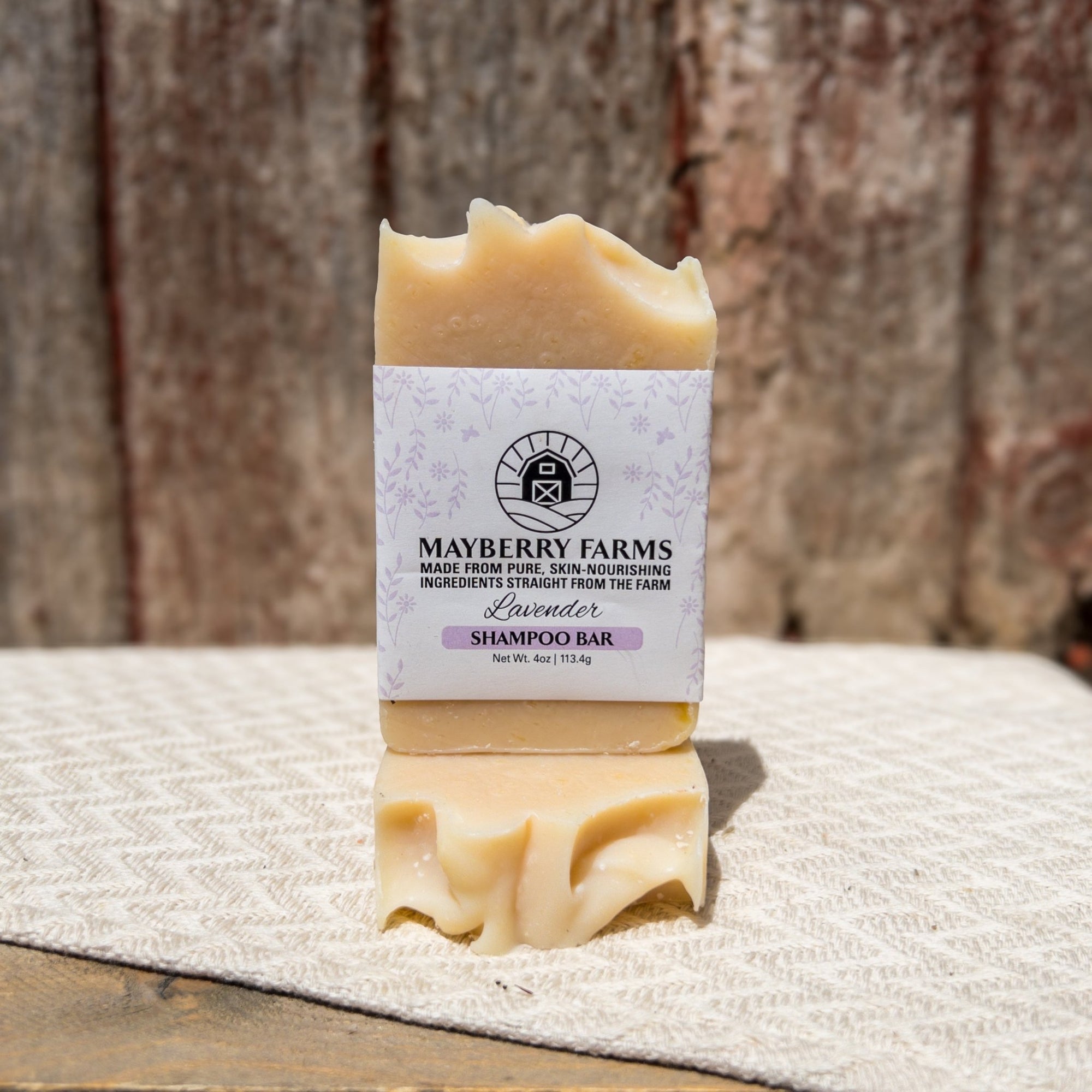 Goat Milk, Raw Honey, Egg and Tallow Shampoo Bars - Mayberry Farms