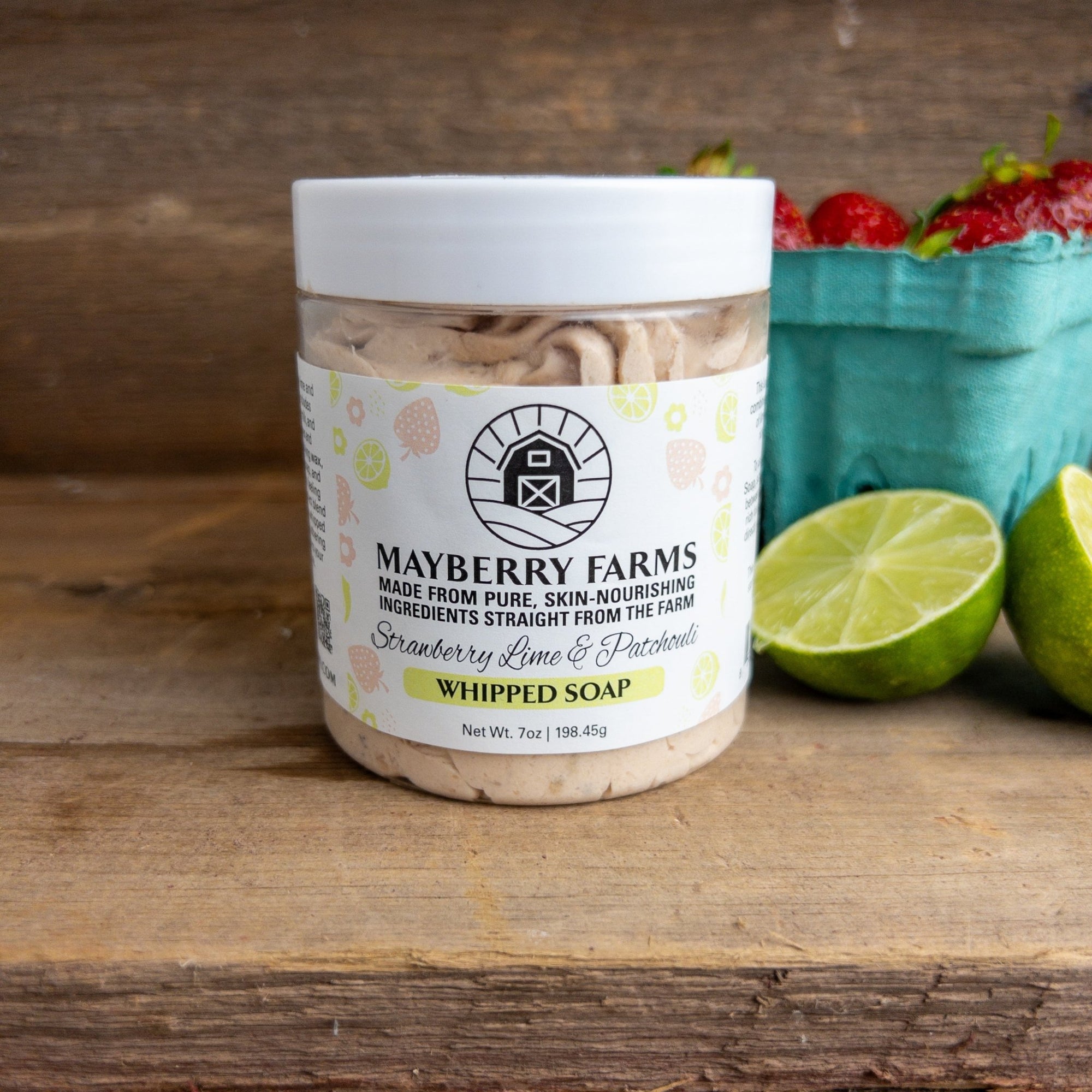 Luxurious Whipped Soap & Shaving Cream with Goat Milk & Honey - Mayberry Farms