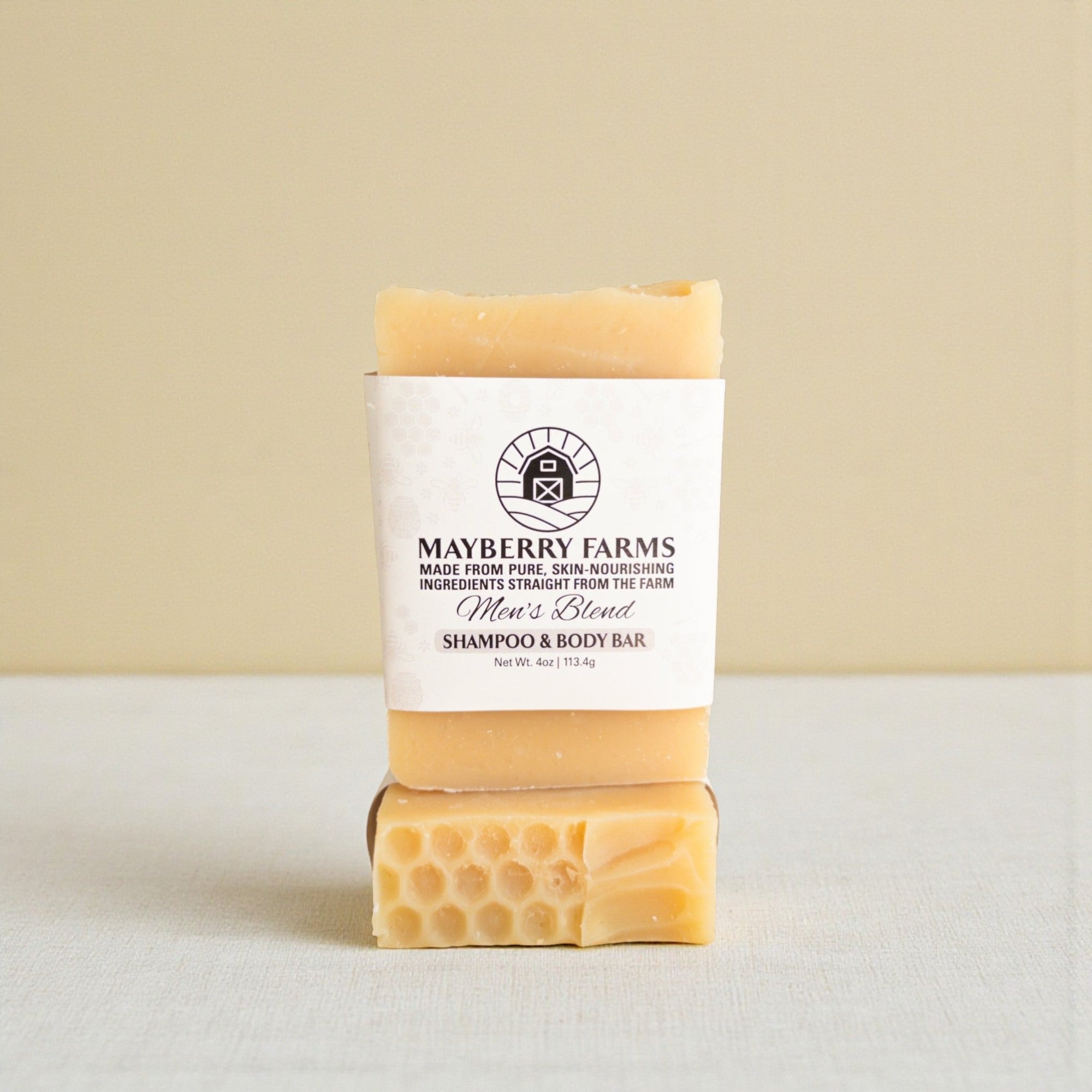 Men's Blend Shampoo, Beard and Body Bar - Mayberry Farms