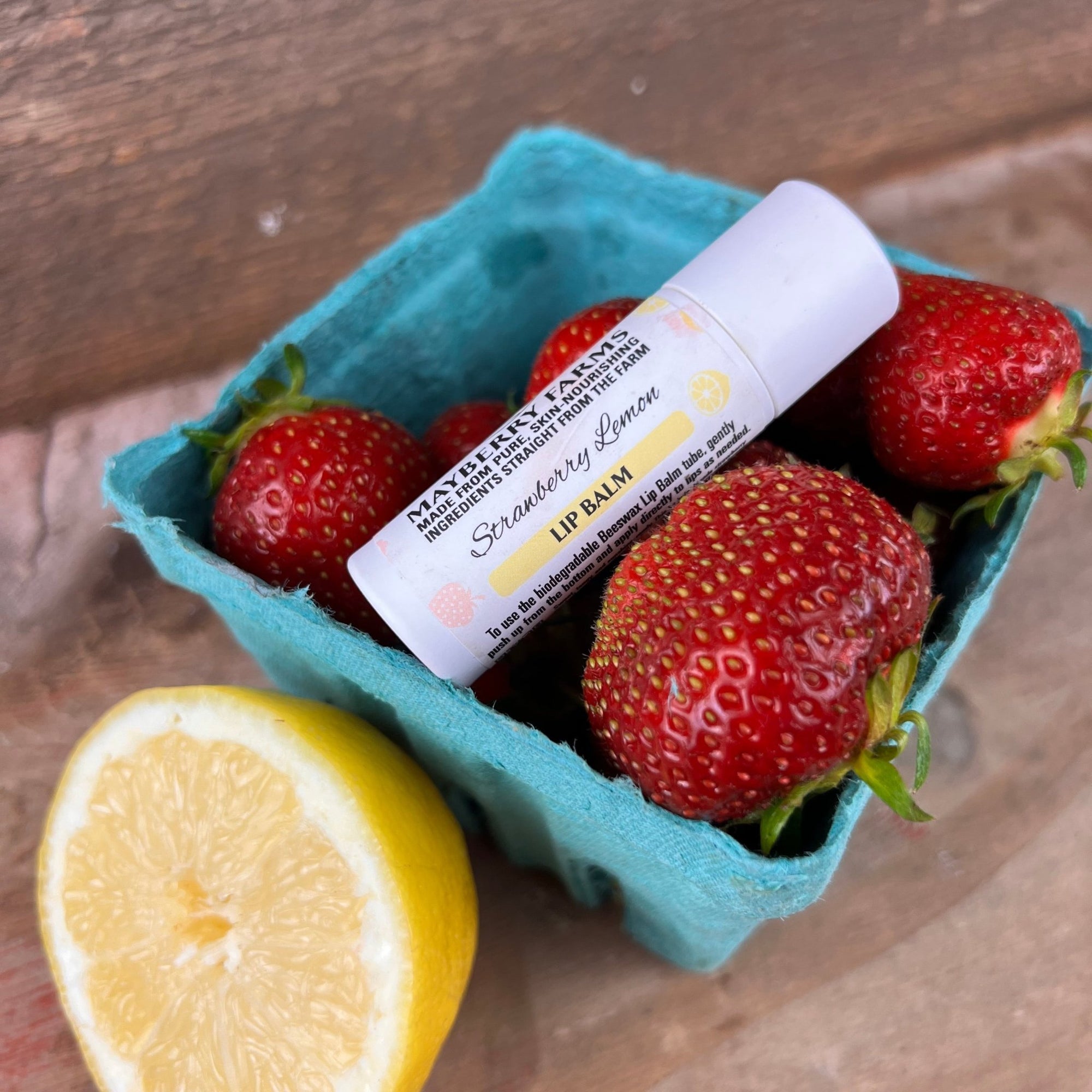 Nourishing honey, beeswax and tallow lip balms - Mayberry Farms
