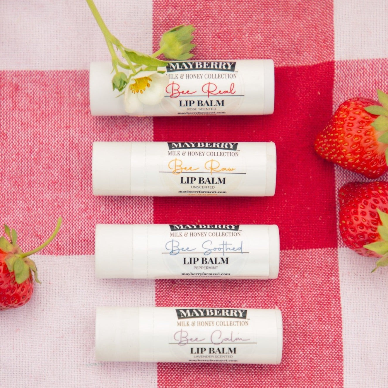 Raw Honey and Tallow Lip Balm Bundle - Mayberry Farms