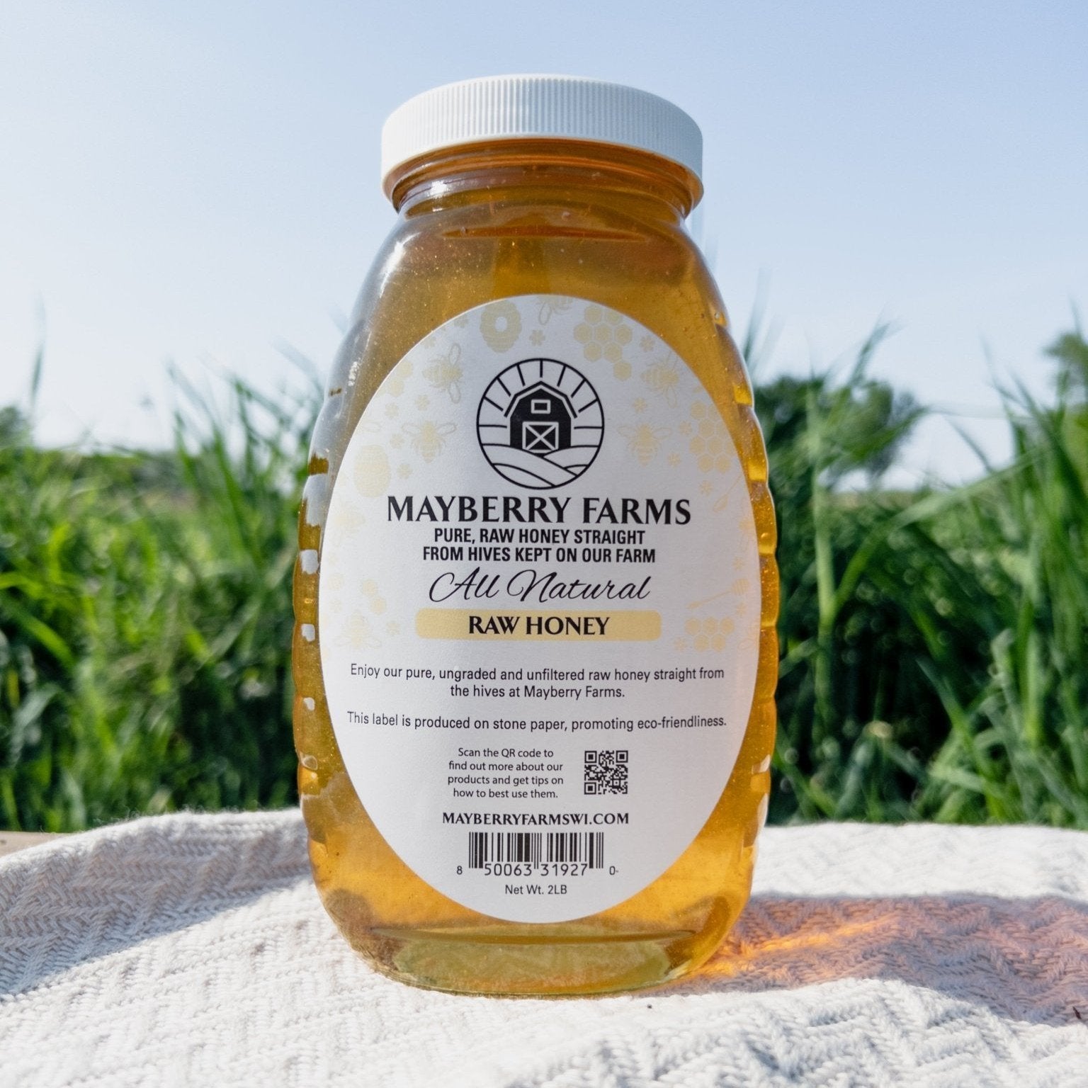 Raw Honey by the bottle or jar - Mayberry Farms