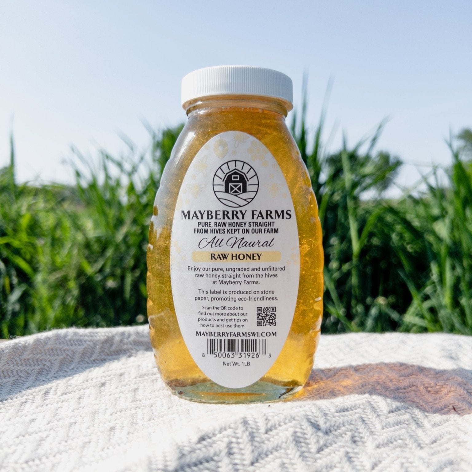 Raw Honey by the bottle or jar - Mayberry Farms