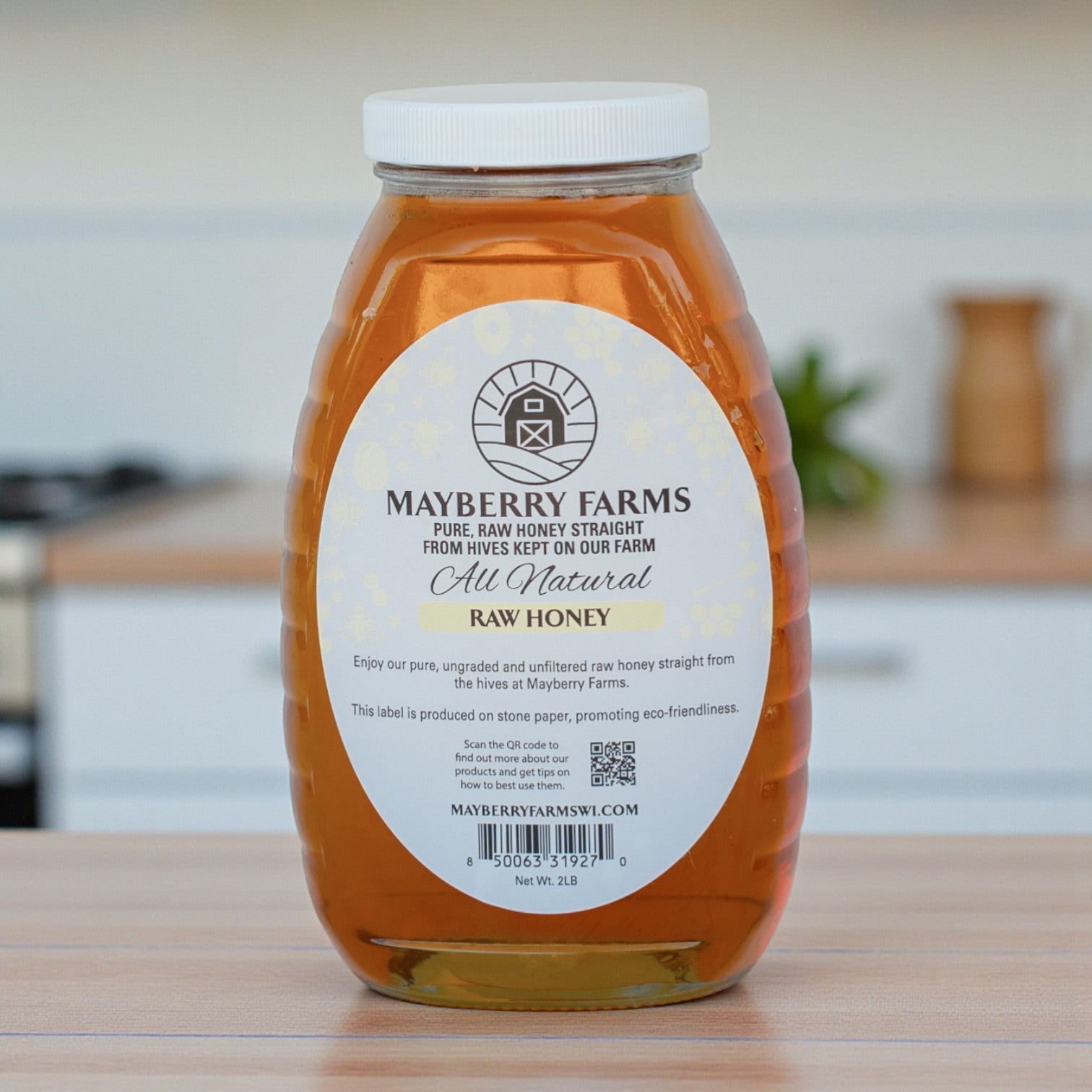 Raw Honey by the bottle or jar - Mayberry Farms