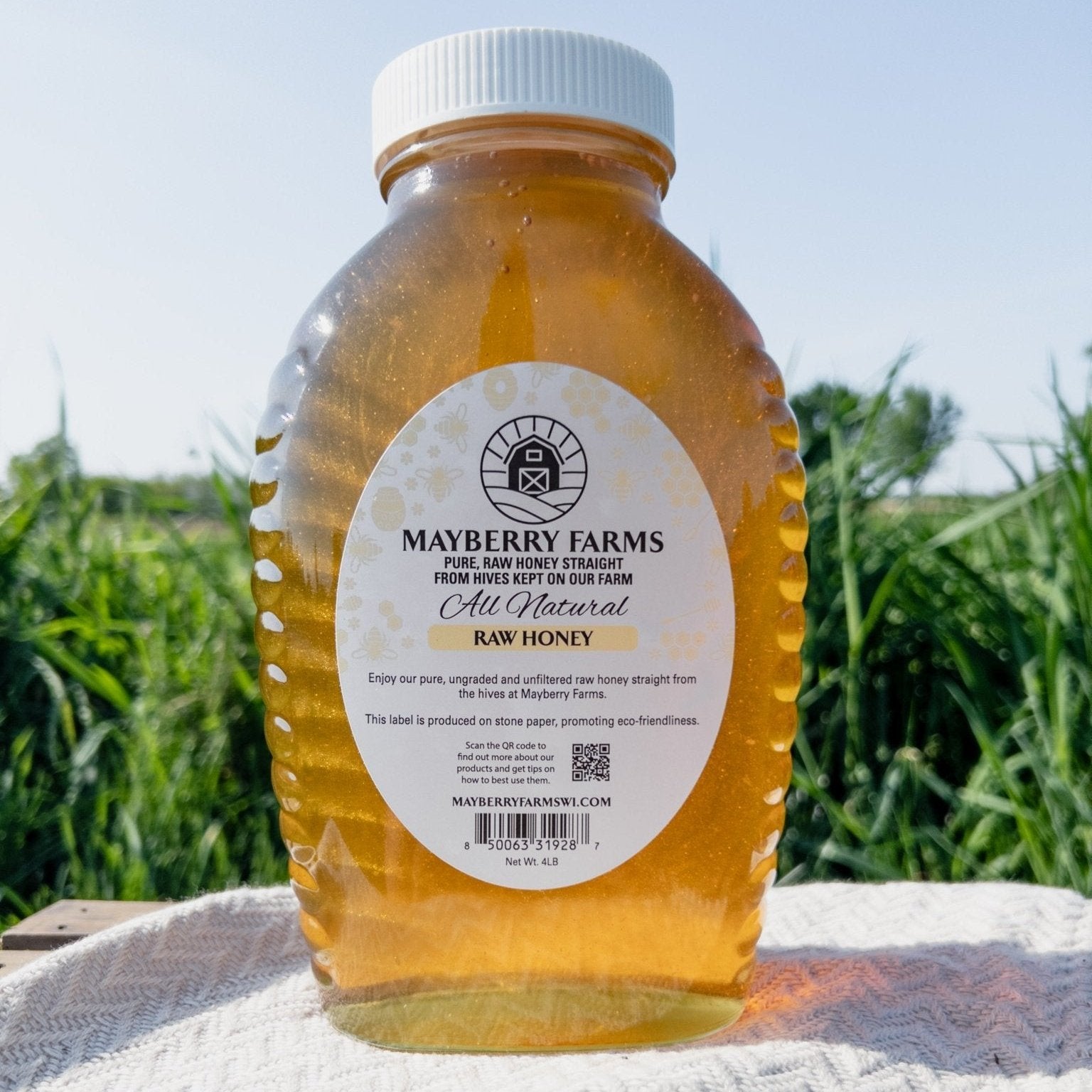 Raw Honey by the bottle or jar - Mayberry Farms