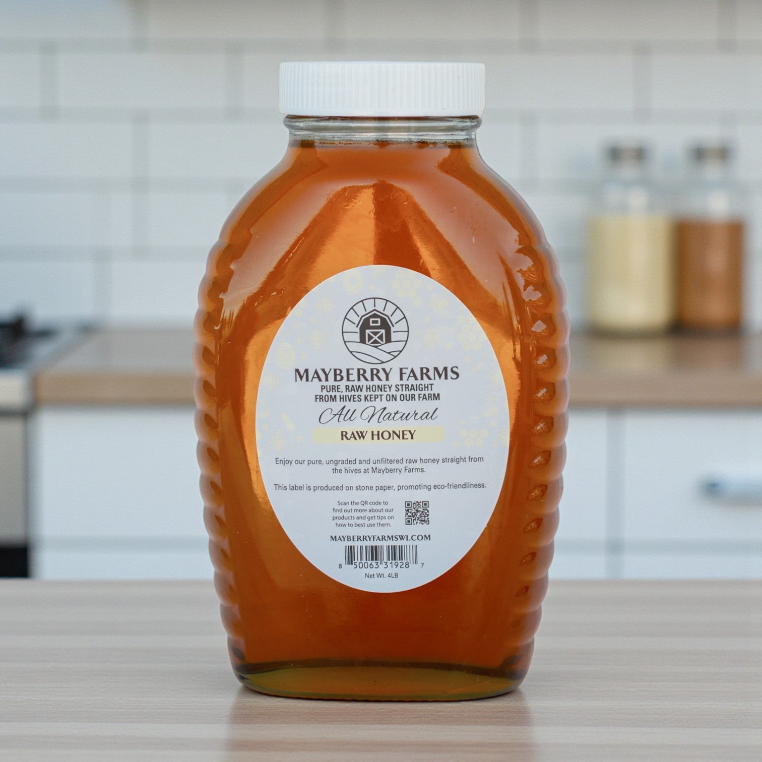 Raw Honey by the bottle or jar - Mayberry Farms