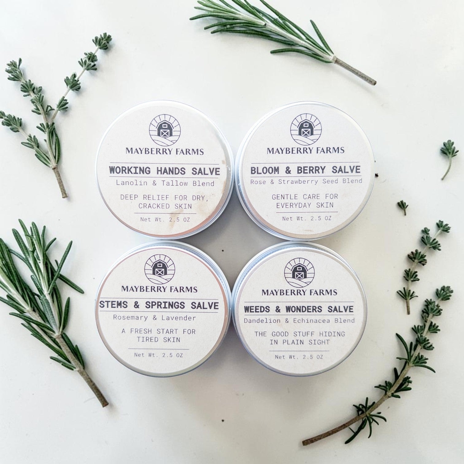 Rooted in the Earth Collection Salve Bundle - Mayberry Farms