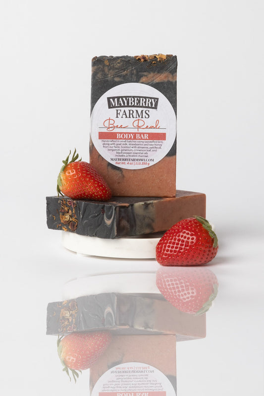 Strawberry Black Rose Strawberry Soap - Mayberry Farms
