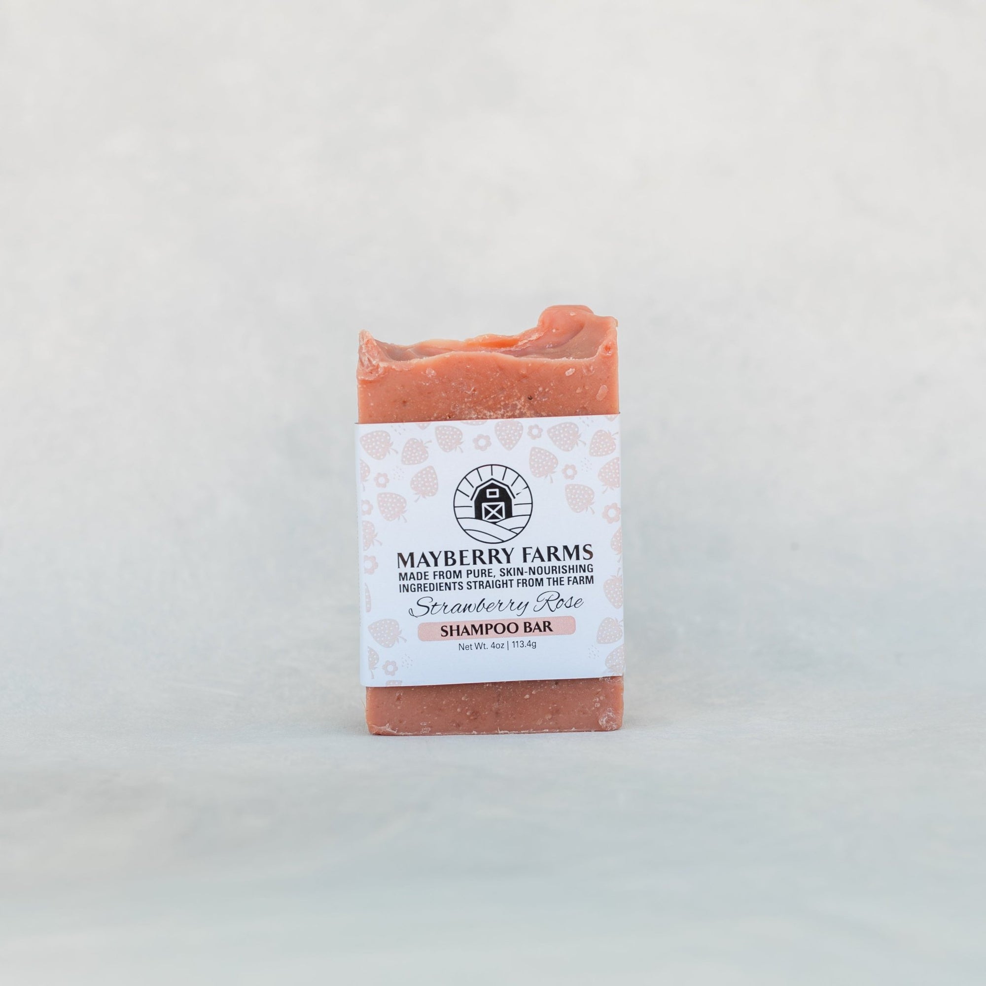 Strawberry Rose Shampoo Bar - Mayberry Farms