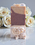 Strawberry White Rose Body Bar - Mayberry Farms