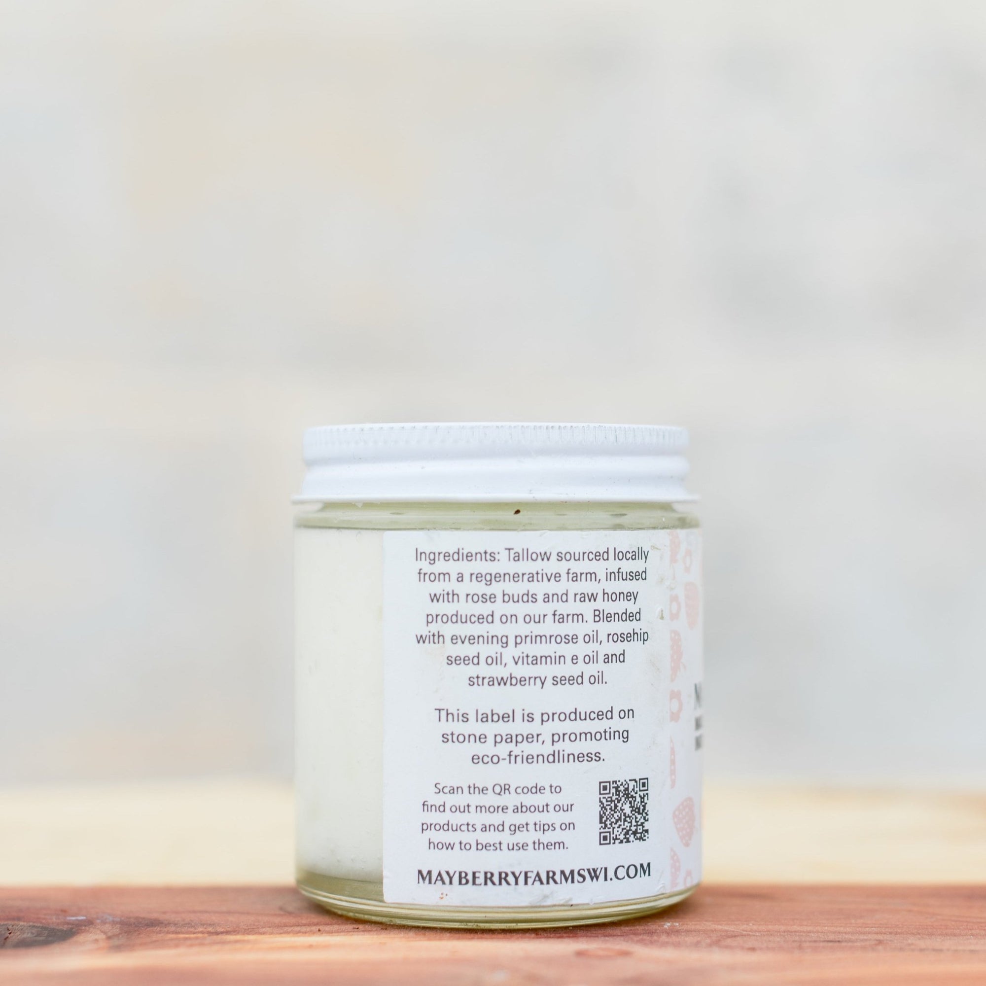Tallow and Raw Honey Whipped Body Balm - Mayberry Farms