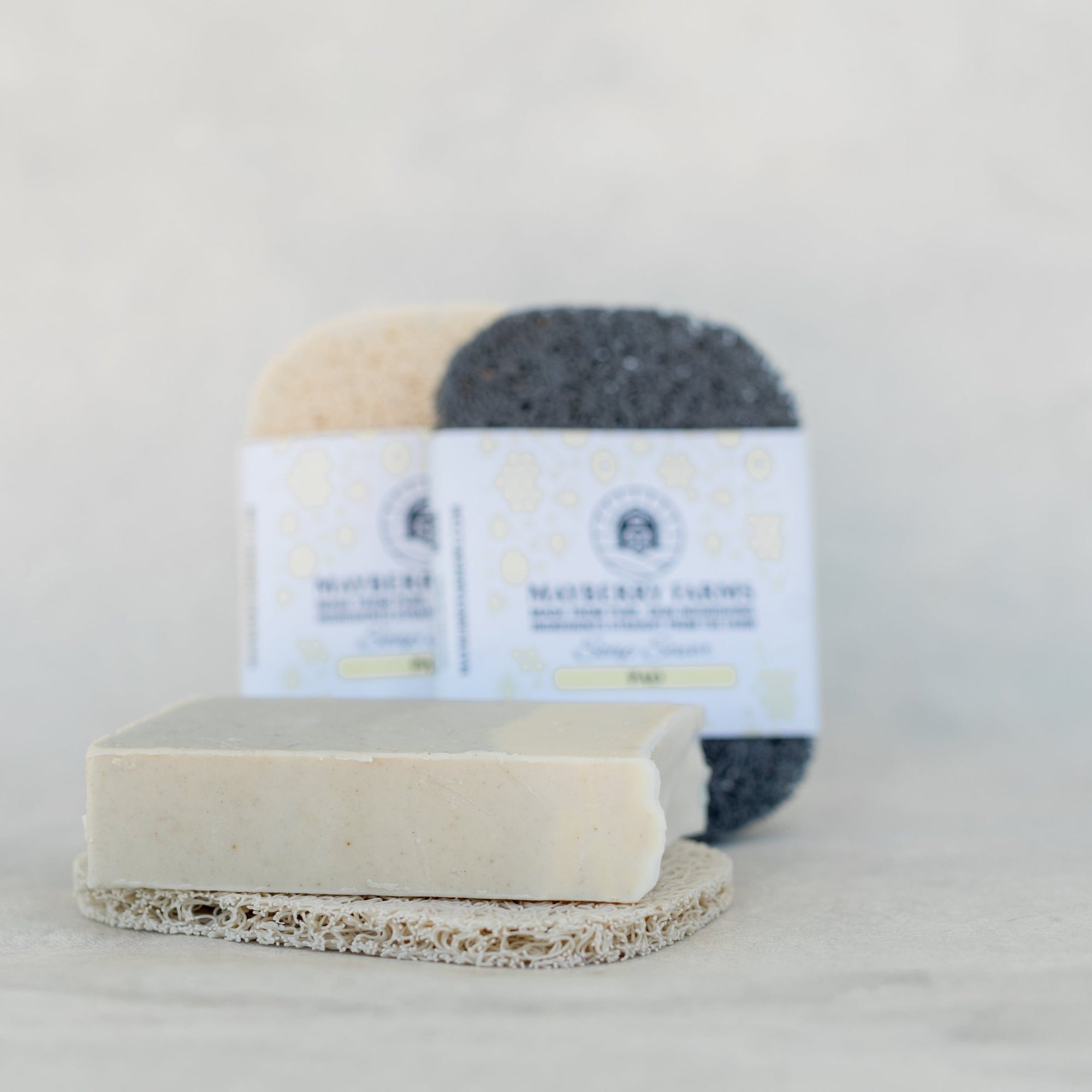 Unscented Goat Milk, Lard, & Raw Honey Bar Soap - Mayberry Farms