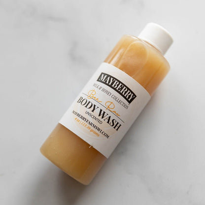 Unscented Raw Honey Bath and Body Wash - Mayberry Farms