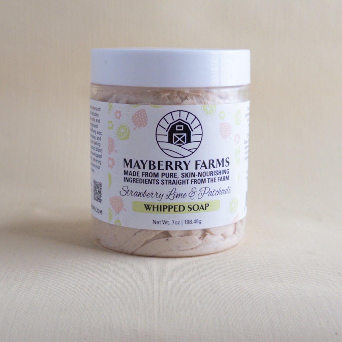 Whipped Soap & Shaving Cream with Goat Milk & Honey - Mayberry Farms