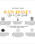 Raw honey by the bottle for shipping - Mayberry Farms